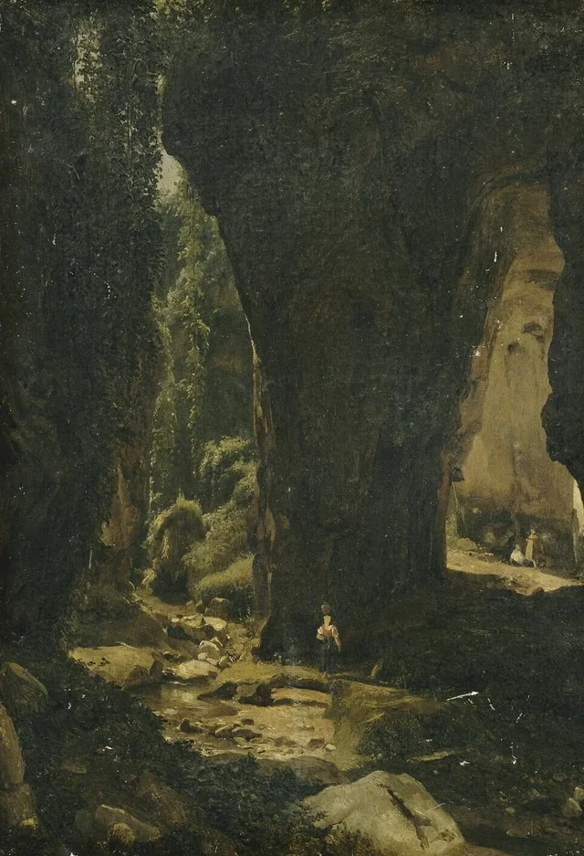 Barranco de Sorrento, Achille Etna Michallon