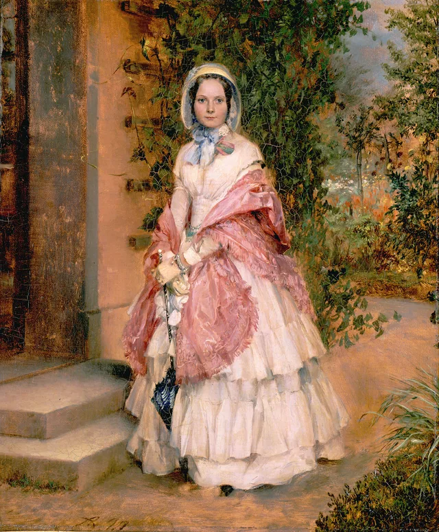 Clara Ilgner (mais tarde senhora Schmidt von Knobelsdorff)
