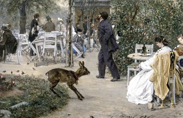 La cervecería al aire libre del Moritzhof (Álbum para niños)