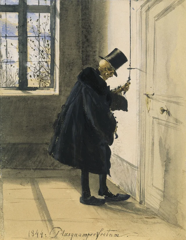 La Mort, invitée indésirable : 1844, Plusquamperfectum, Adolph Menzel