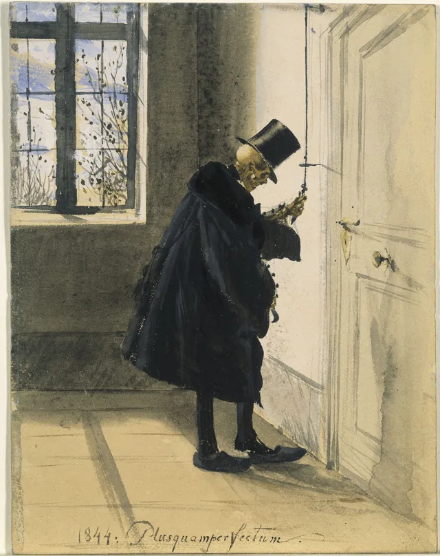 A Morte como convidada indesejada: 1844, Plusquamperfectum