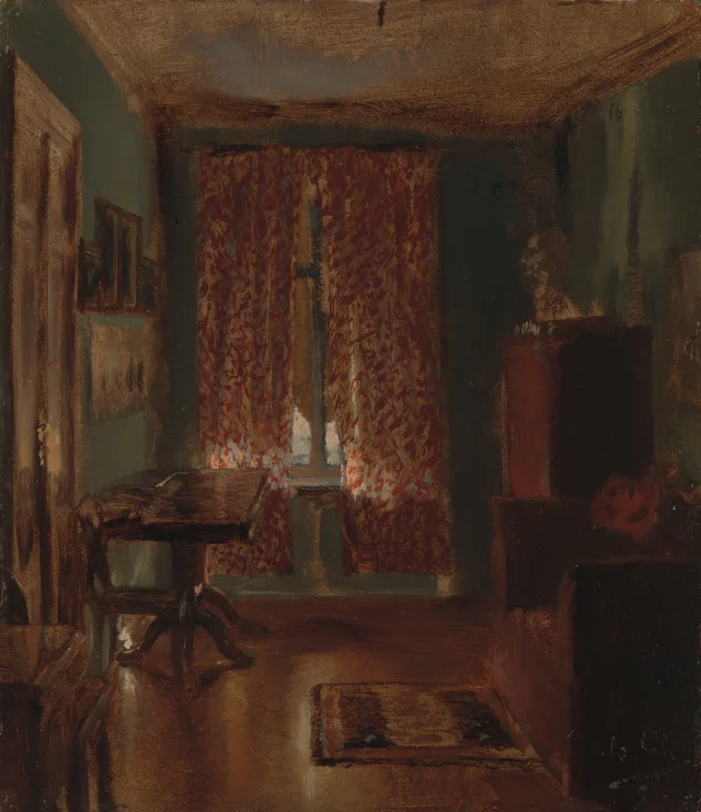 El salón del artista en la Ritterstraße