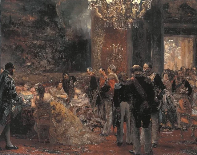 Pause pendant le bal