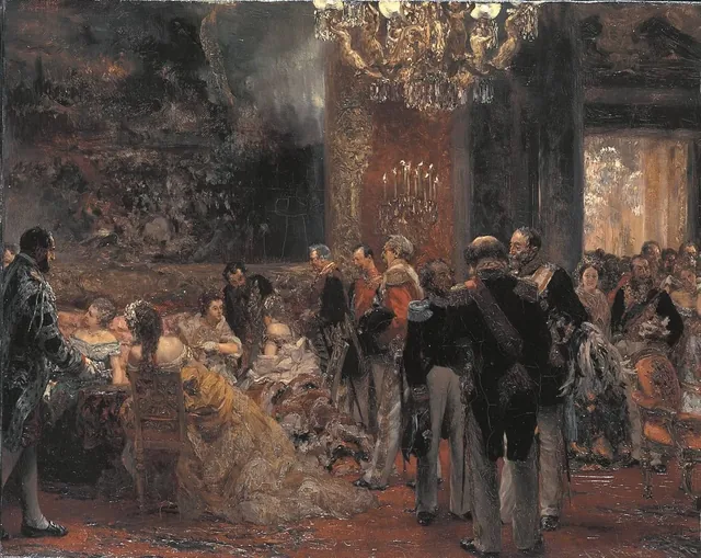 Pause pendant le bal