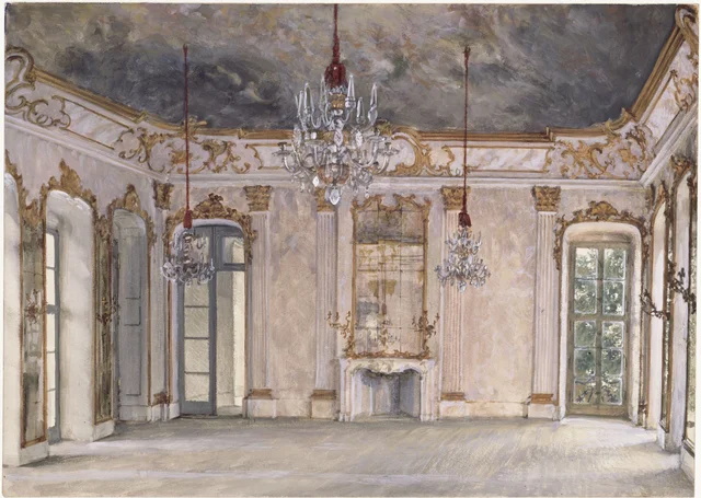 Salle au château de Rheinsberg