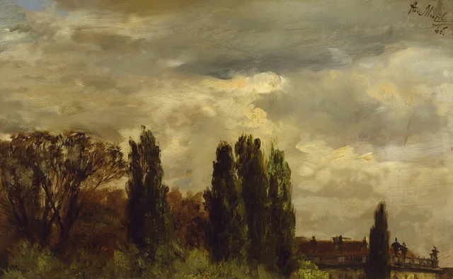 Vue sur le parc du prince Albert