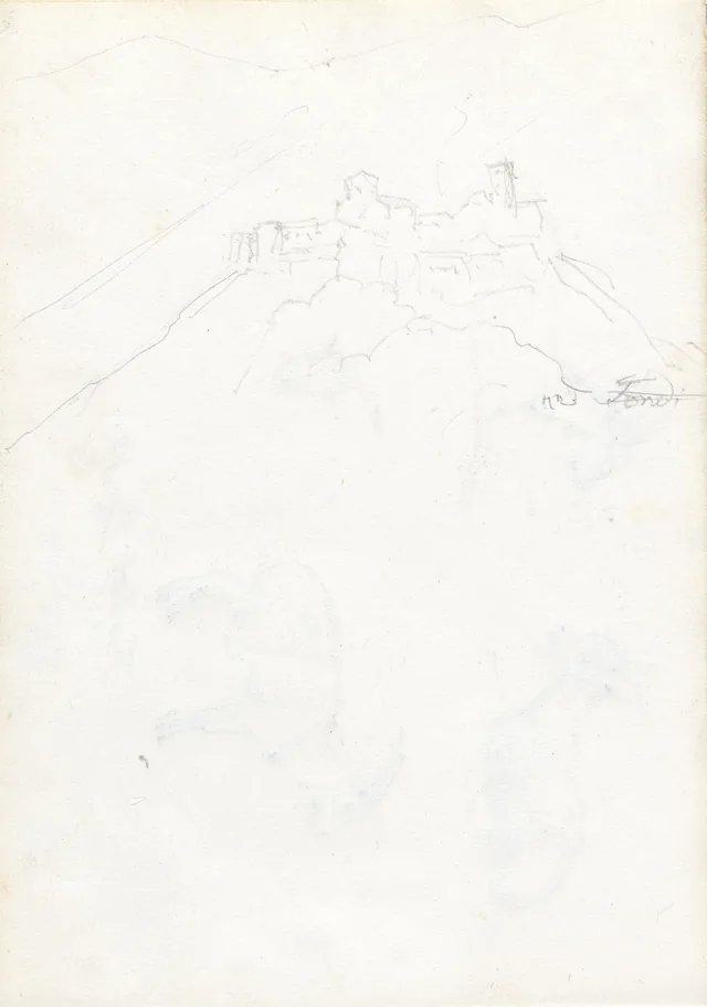イタリアの山村