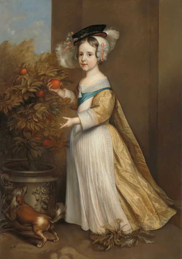 William III (1650-1702), Prince of Orange, as a Child, Adriaen Hanneman