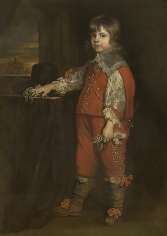 Possible portrait of the Prince of Wales, later Charles II, Adriaen Hanneman
