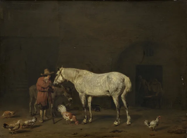蹄鉄工の仕事場