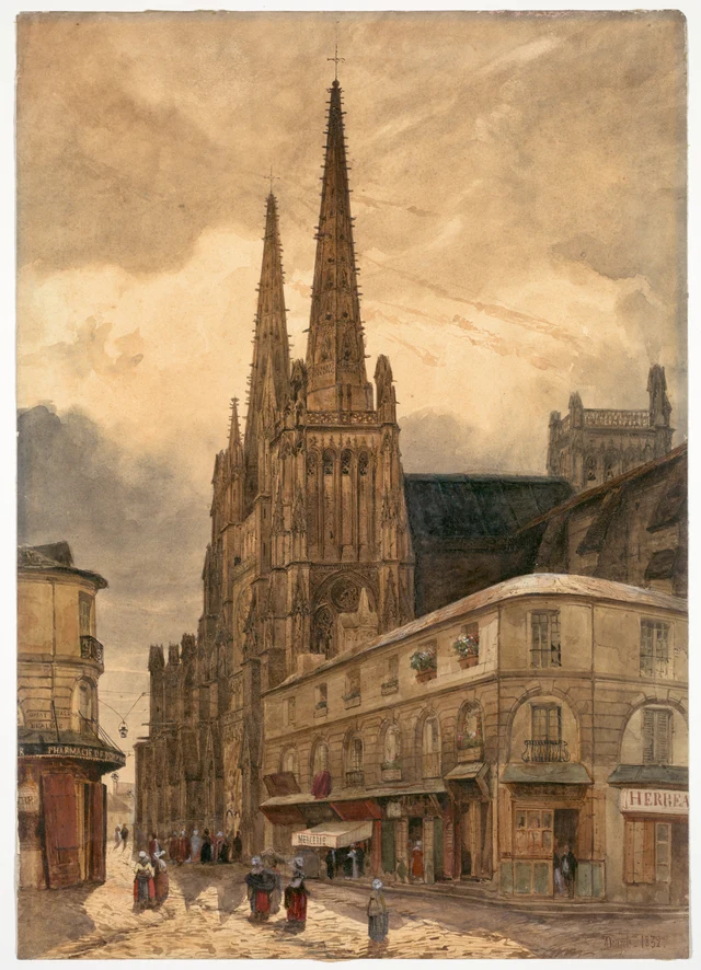 Catedral de Santo André de Bordeaux, Adrien Dauzats