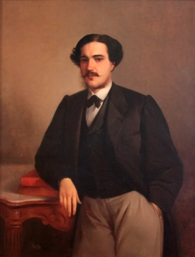 Portrait of Luís Antônio Alves de Carvalho, Agostinho José da Mota
