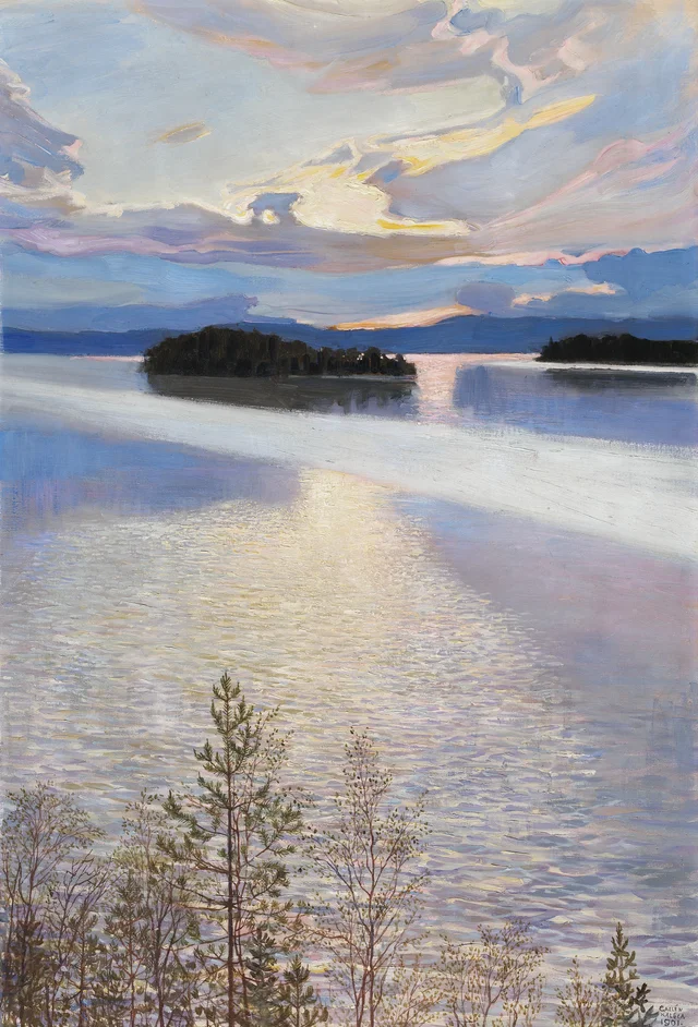 Paisaje de lago