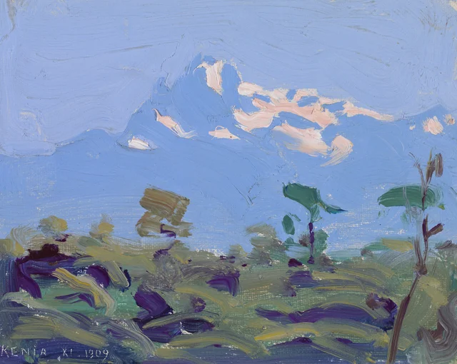 El monte Kenia, Akseli Gallen-Kallela