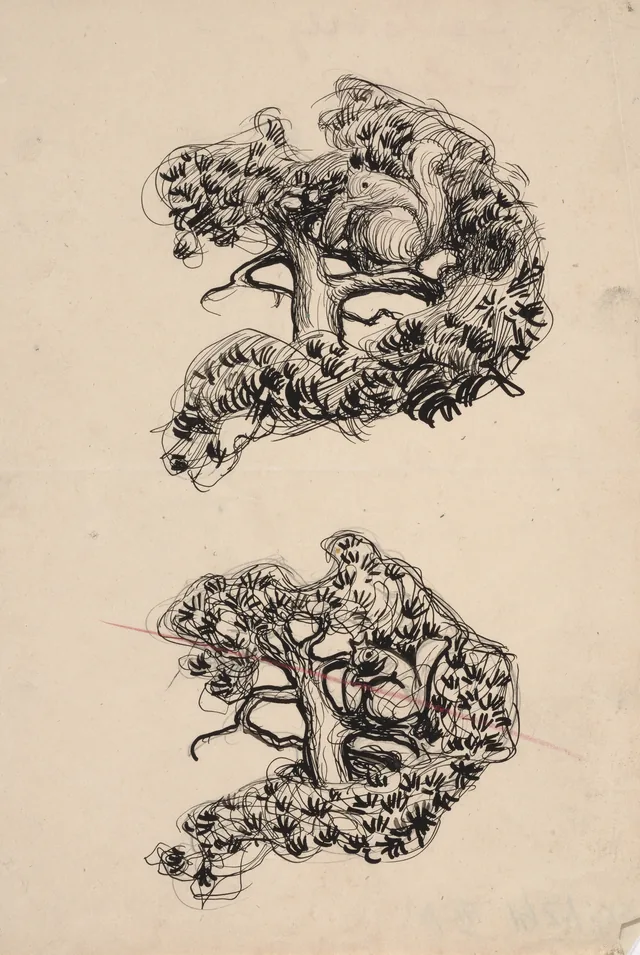 枝の上のリス