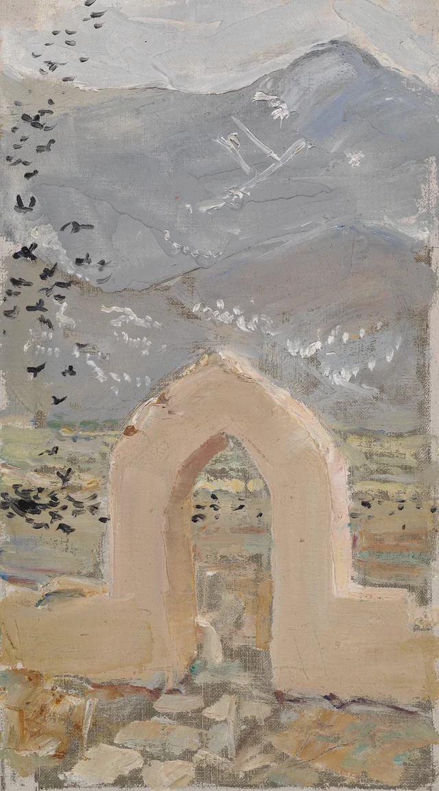 Portal en Taos, Akseli Gallen-Kallela