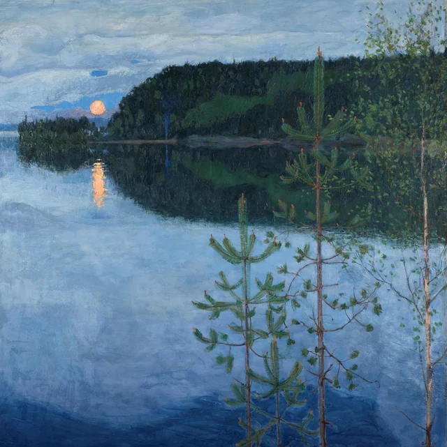 Spring Night, Akseli Gallen-Kallela