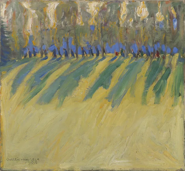 Luz e sombras, Akseli Gallen-Kallela