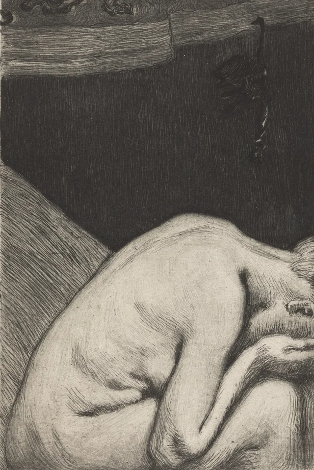 A orillas del río de Tuonela, Akseli Gallen-Kallela