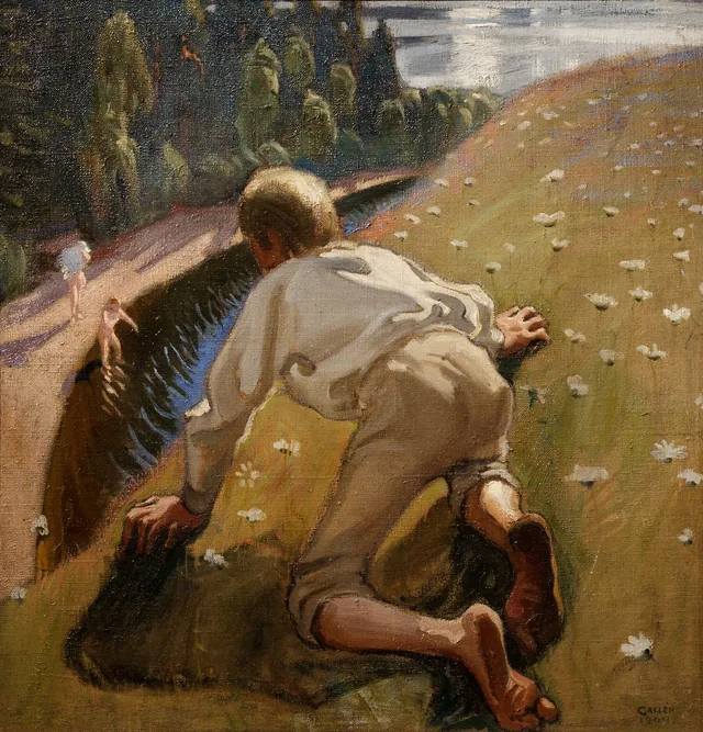 Young Faun, Akseli Gallen-Kallela