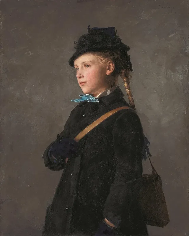Retrato de Marie Anker, Albert Anker