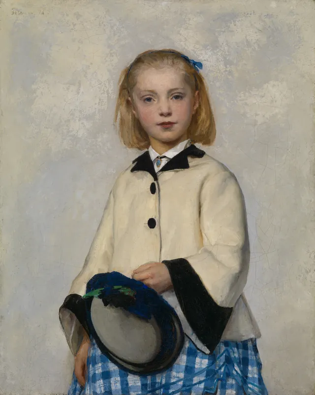 A Filha do artista, Louise, Albert Anker