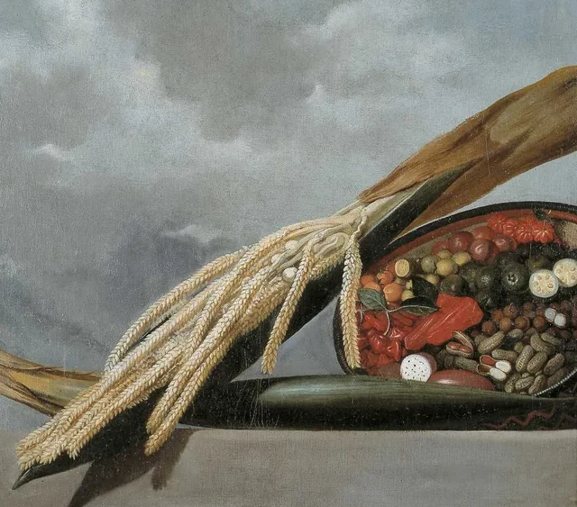 Palm Inflorescence and Basket of Spices, Albert Eckhout