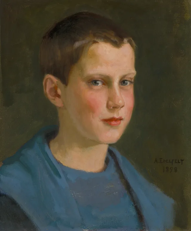 子ども時代のエリック・エーデルフェルト