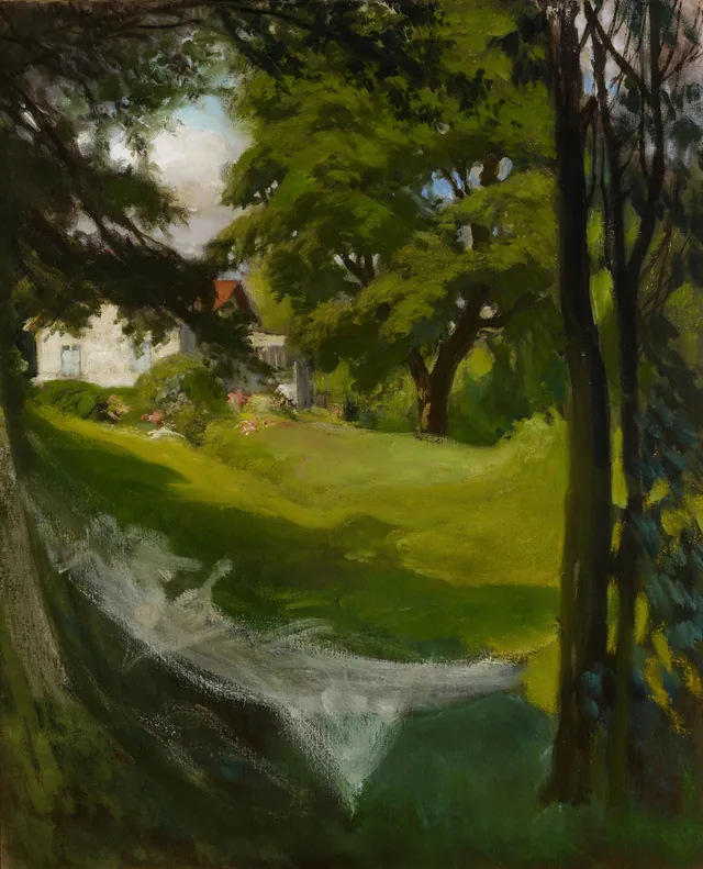 A Vila de Haikko, do lado do mar, Albert Edelfelt