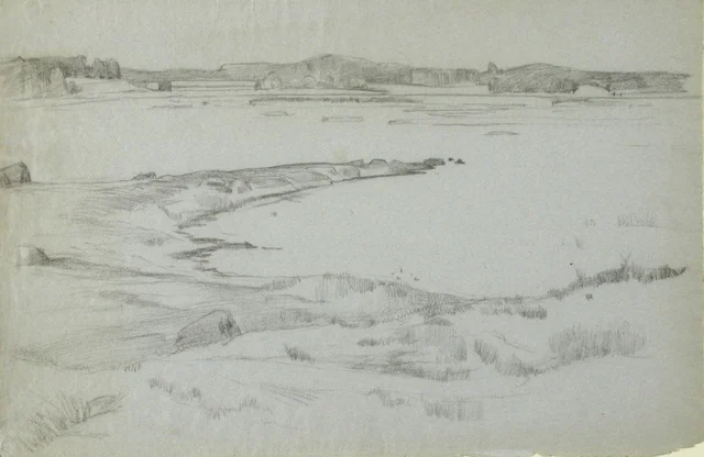 湖の風景
