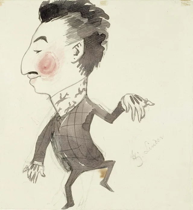 H・リンデルの戯画