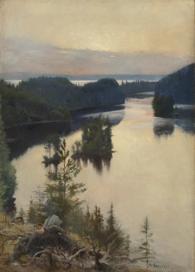 Cresta de Kaukola al atardecer