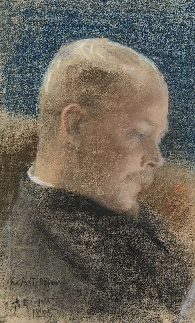 Retrato del escritor Karl A. Tavaststjerna
