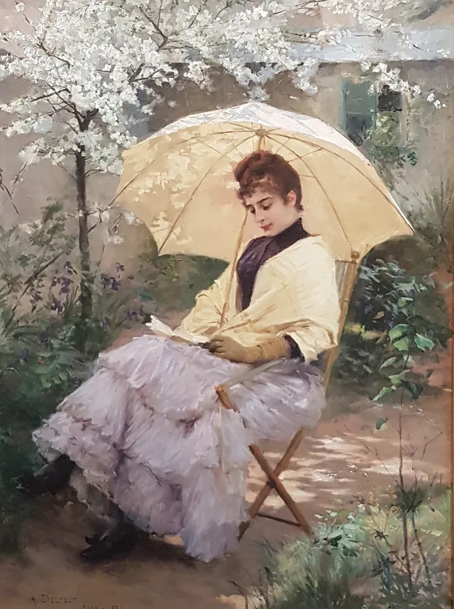 日傘の女