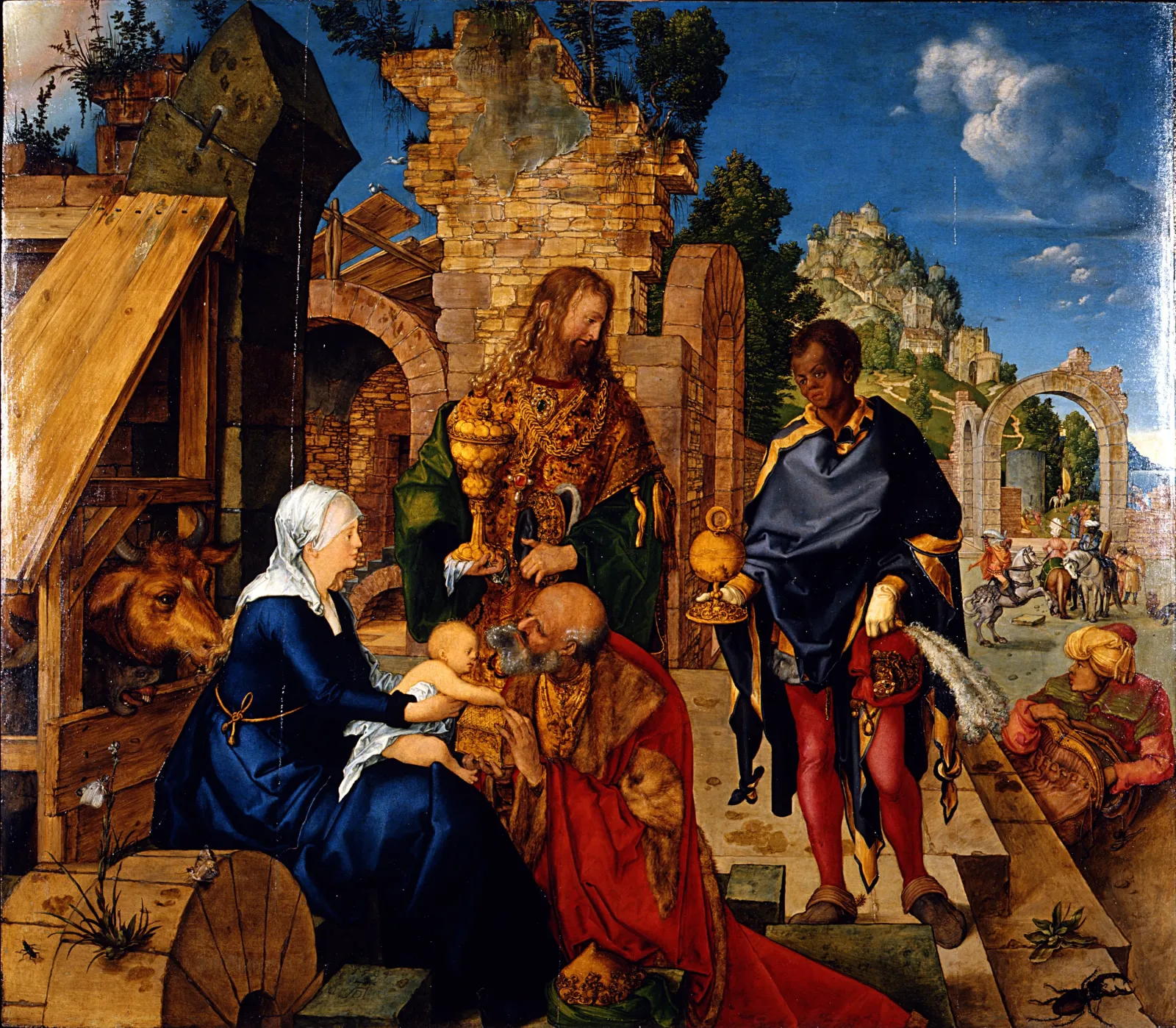 Adoration des mages, Albrecht Dürer