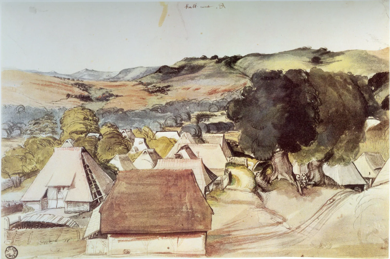 Vue de Kalchreuth, Albrecht Dürer
