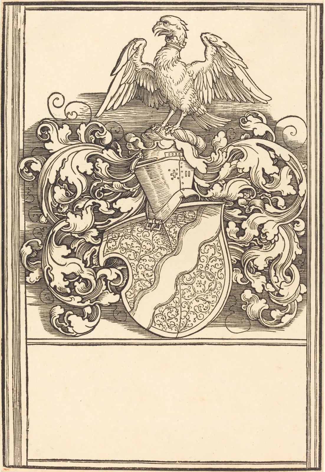 Armoiries de Michel Beheim, Albrecht Dürer