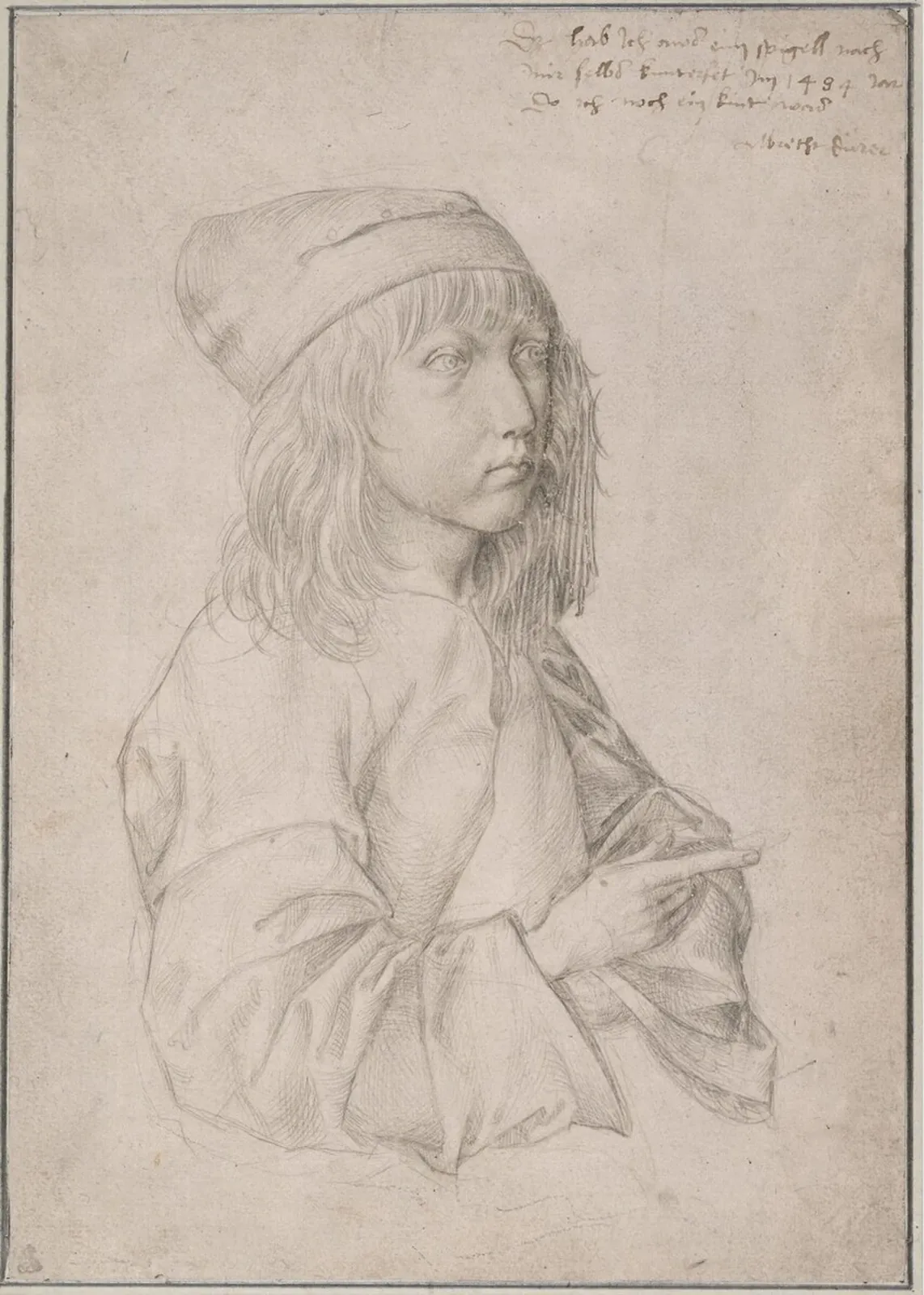 Autoportrait à l'âge de 13 ans, Albrecht Dürer