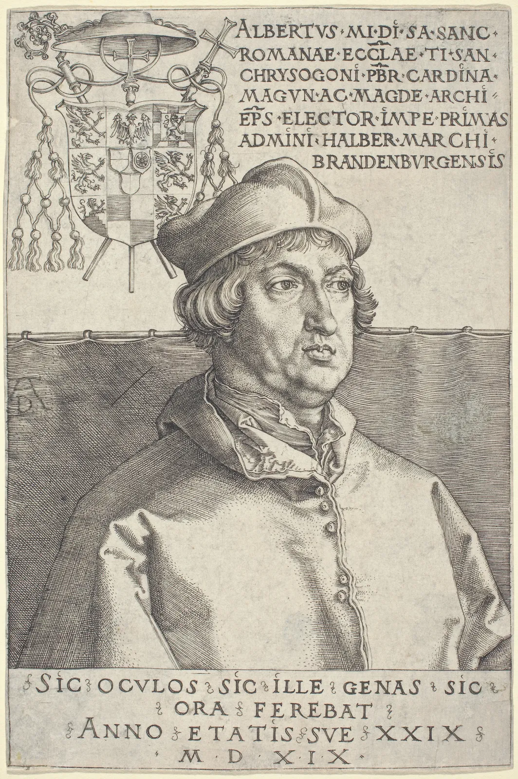 Cardinal Albrecht de Brandebourg, Albrecht Dürer