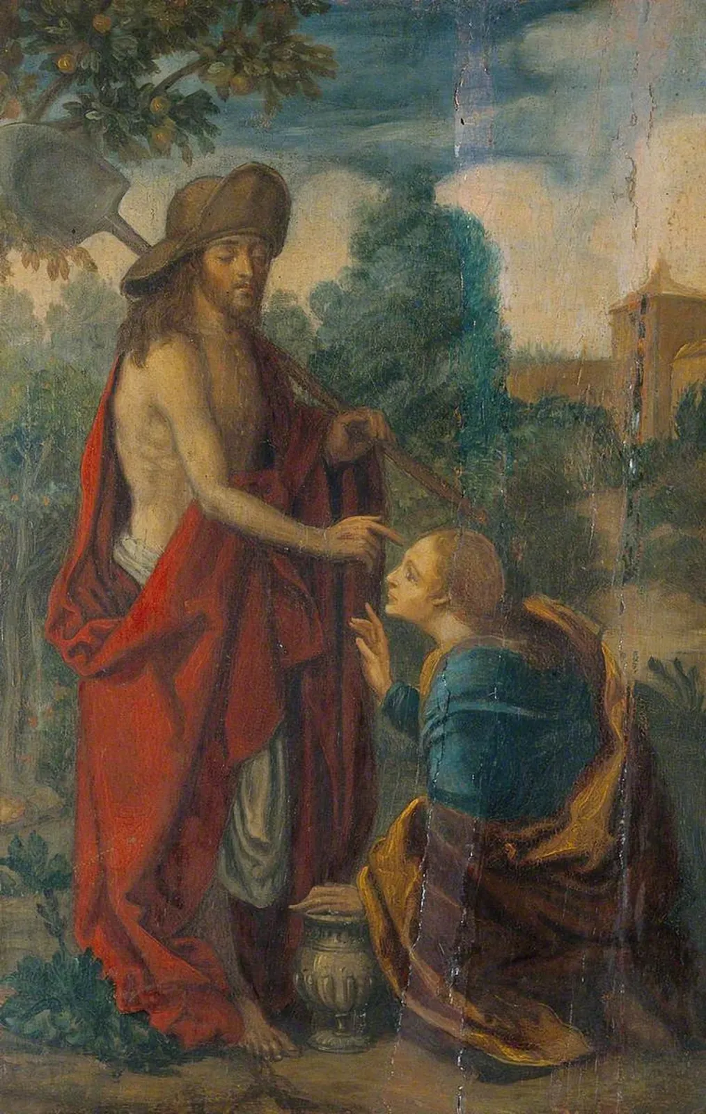 Le Christ et Marie-Madeleine (Noli me tangere), Albrecht Dürer