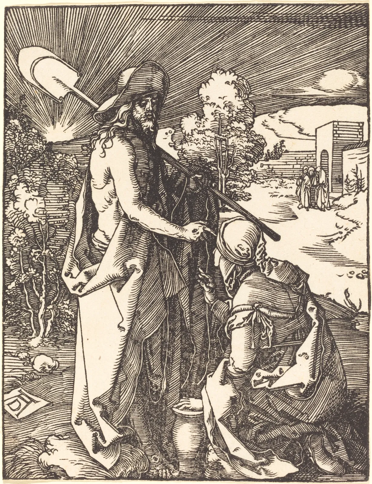 Christ apparaît à Marie de Magdala, Albrecht Dürer