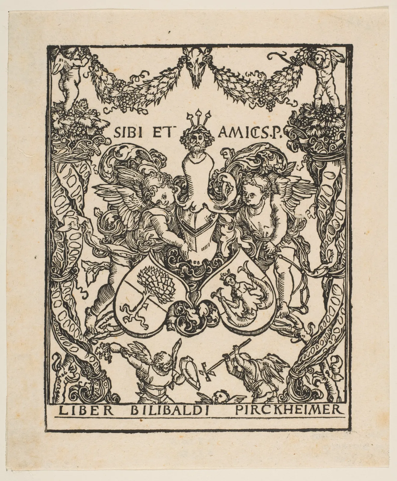 L'Ex-libris de Willibald Pirckheimer, Albrecht Dürer