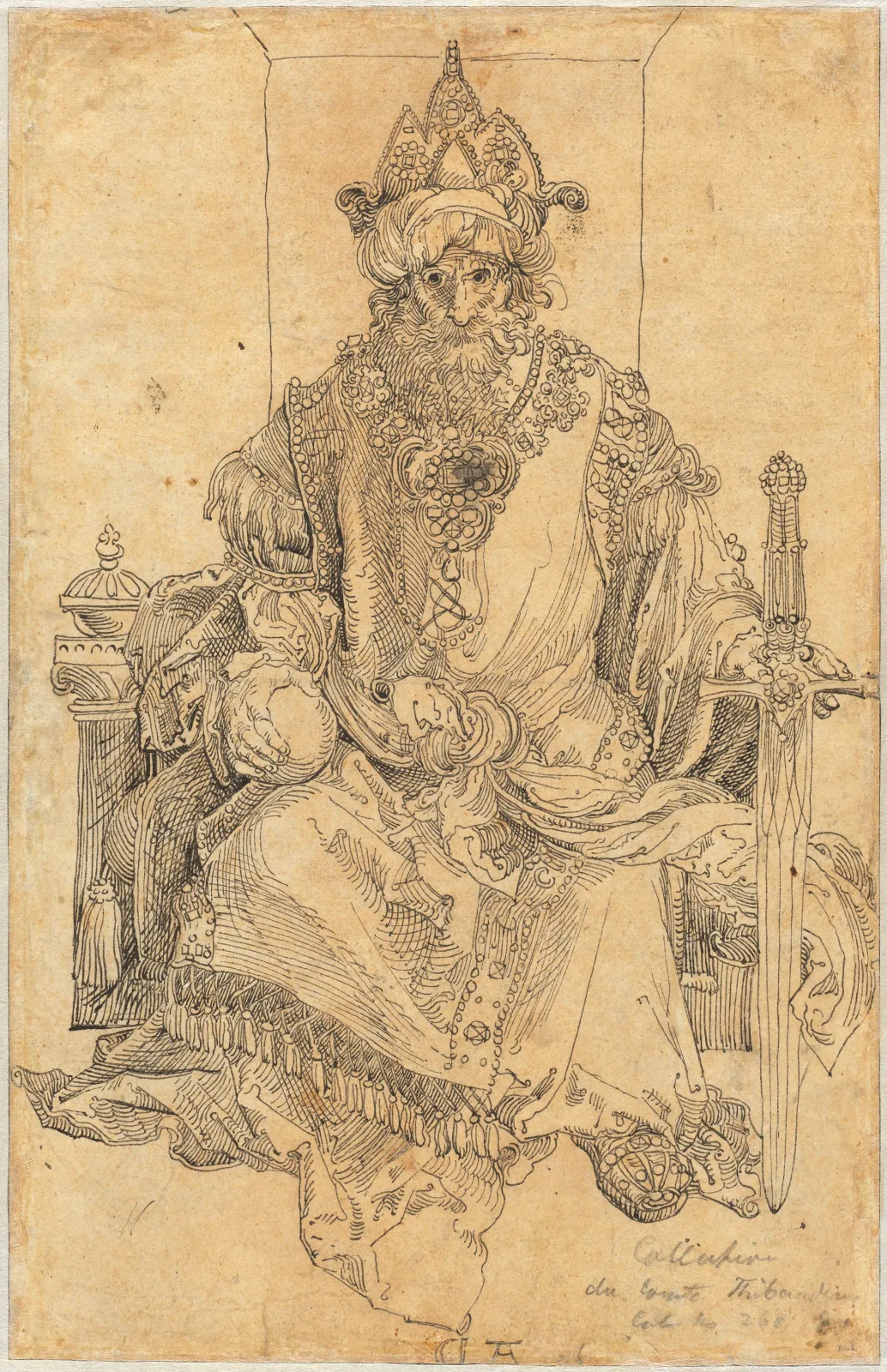 Der orientalische Herrscher, Albrecht Dürer