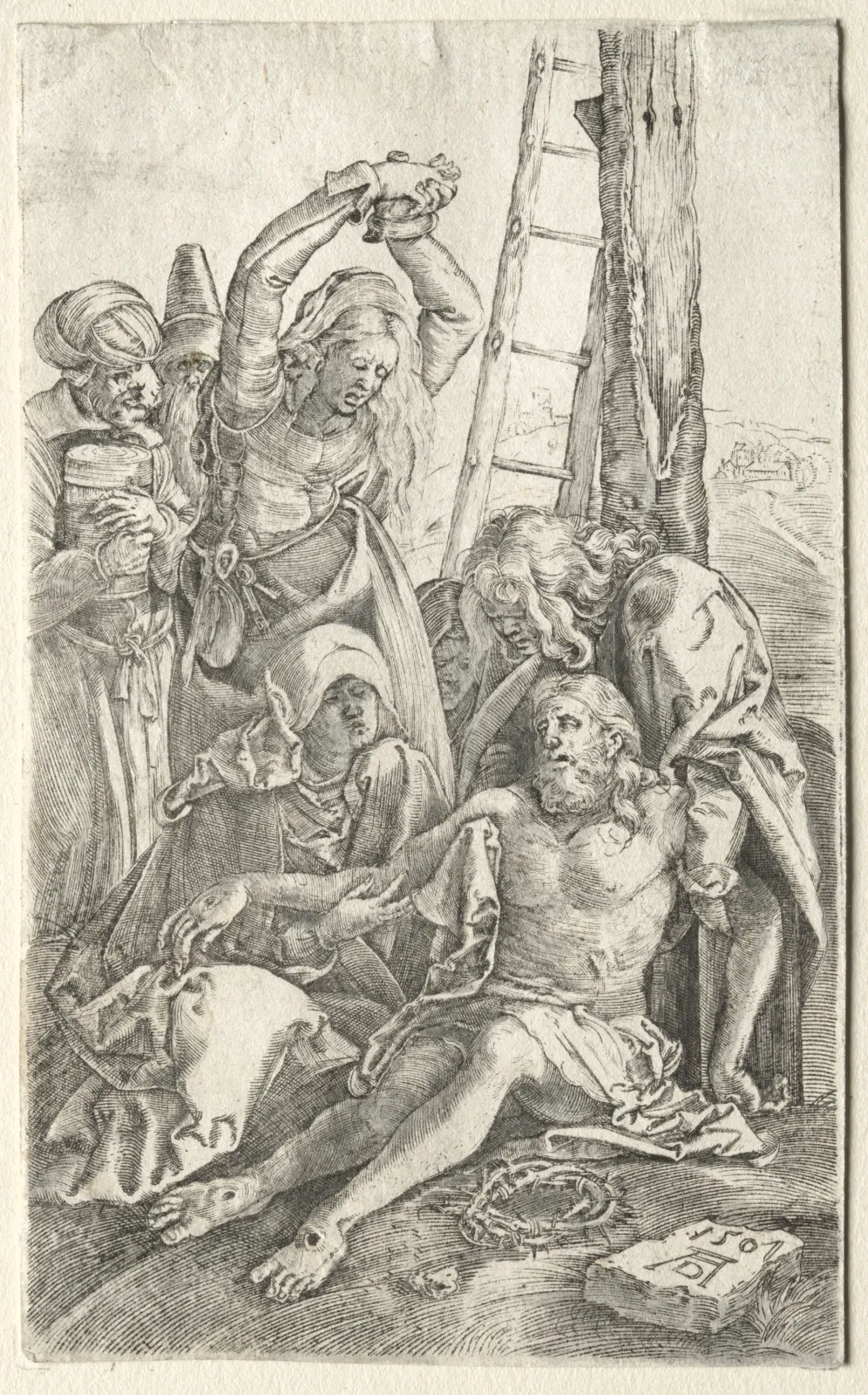 Die Beweinung Christi, Albrecht Dürer