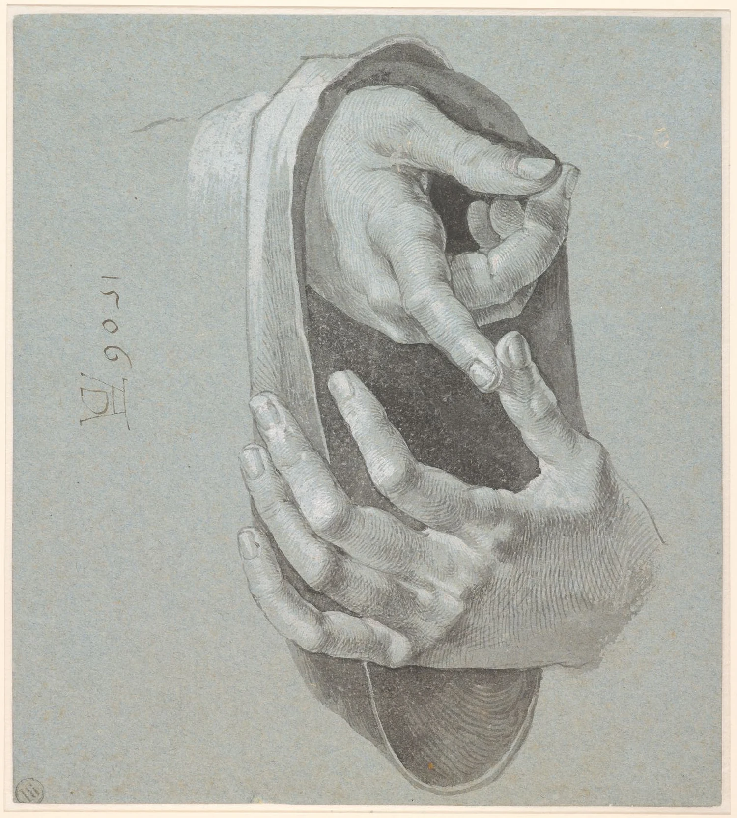 Les Mains du Christ à douze ans, Albrecht Dürer