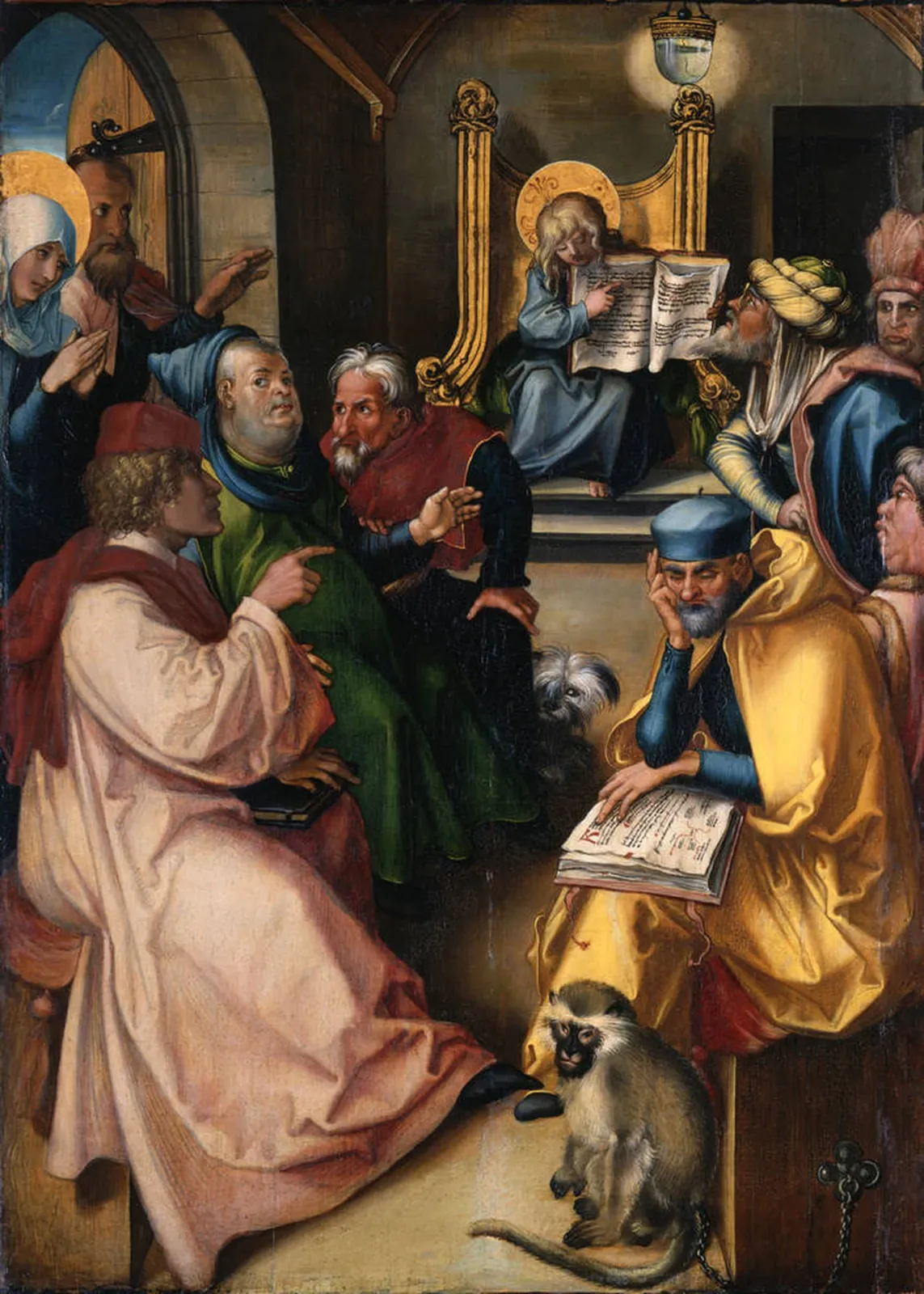 Les Sept Douleurs de la Vierge : Jésus à douze ans au Temple, Albrecht Dürer
