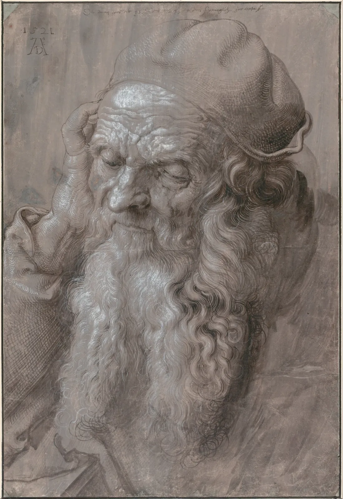 Tête de vieillard, Albrecht Dürer