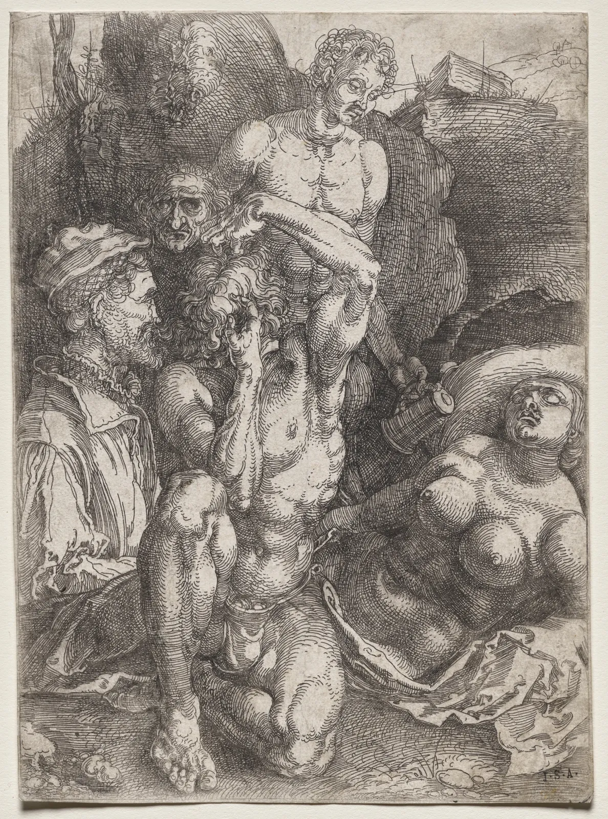 Homme despéré, Albrecht Dürer