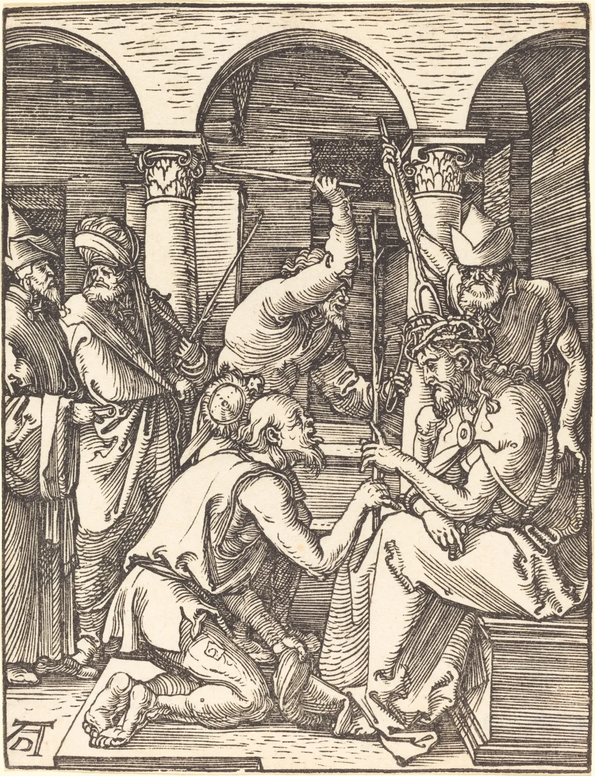Jésus couronné d'épines, Albrecht Dürer