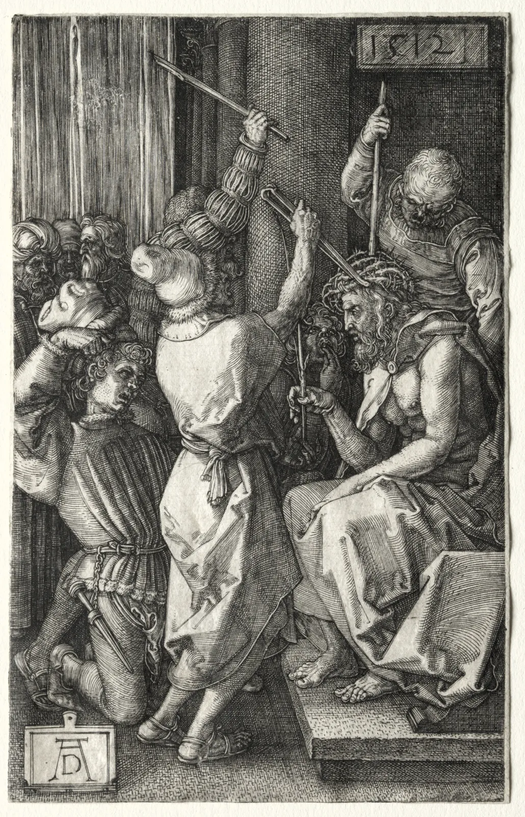 Jésus couronné d'épines, Albrecht Dürer